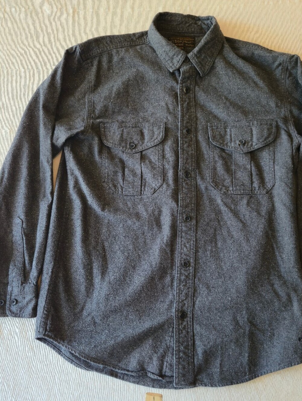 Filson Genuine Wool Shirt Jacket Size Small